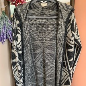 Boho chunky sweater
